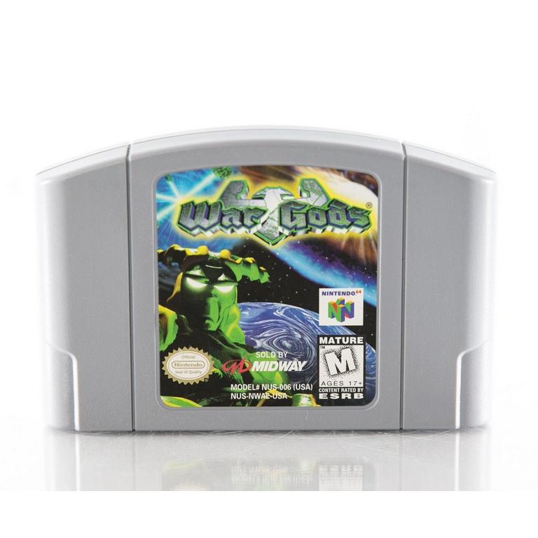 N64 - War Gods [DAMAGED LABELS] | Steel Collectibles LLC.