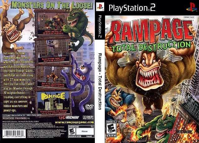 Playstation 2 - Rampage Total Destruction {CIB}