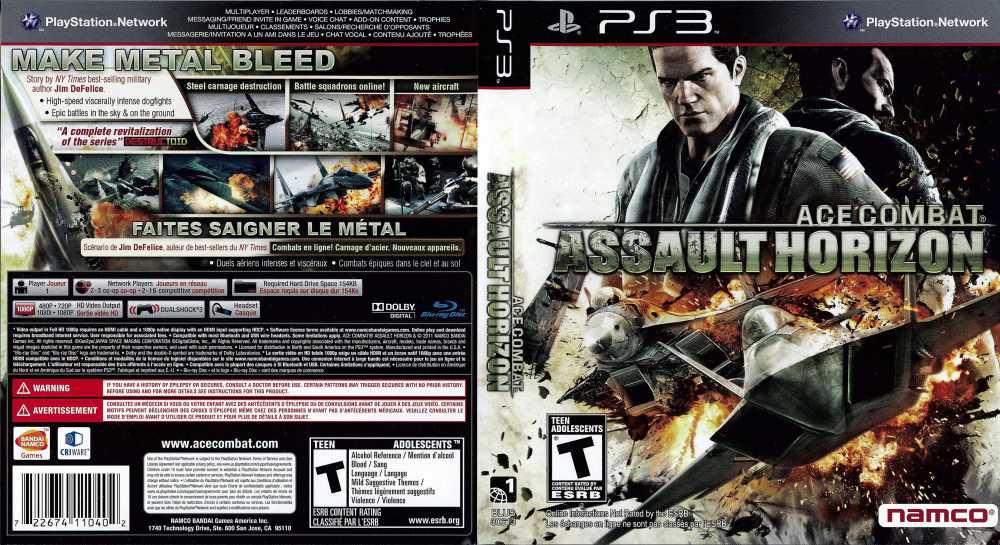 Playstation 3 - Ace Combat Assault Horizon
