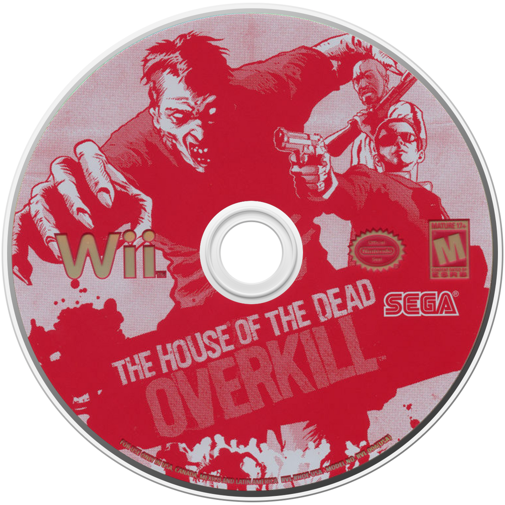 Wii - The House of the Dead Overkill {DISC ONLY}