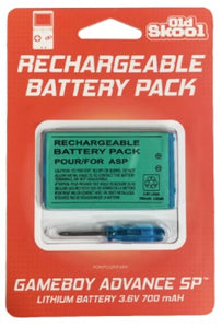 Gameboy Advance SP Rechargeable Replacement Battery Pack