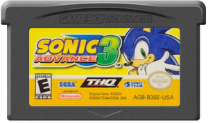 GBA - Sonic Advance 3 [CART ONLY]