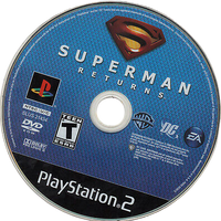 Playstation 2 - Superman Returns {DISC ONLY}