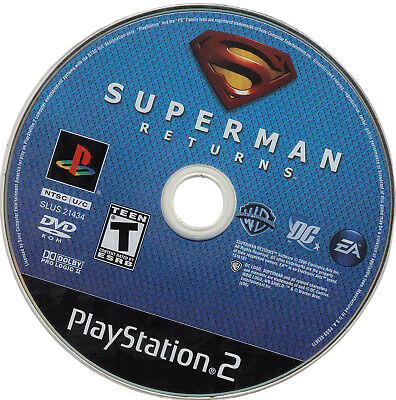 Playstation 2 - Superman Returns {DISC ONLY}