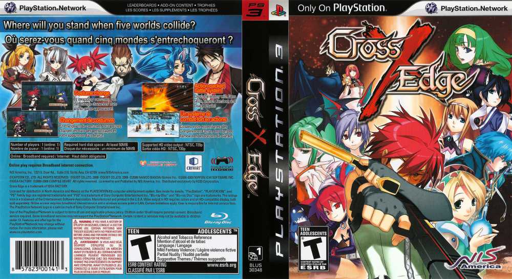 Playstation 3 - Cross Edge [CIB]