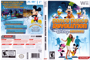 Wii Dance Dance Revolution Disney Grooves