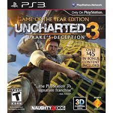 Playstation 3 - Uncharted 3 Drake's Deception GOTY {CIB}