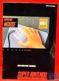 SNES Manuals - Super NES Mouse