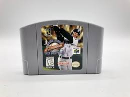 N64 - Major League Baseball featuring Ken Griffey Jr. {LOOSE}