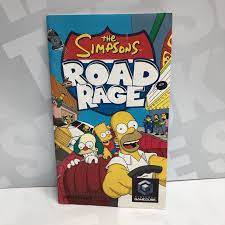 Gamecube Manuals - The Simpsons Road Rage