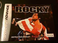 GameBoy Advance Manuals - Rocky