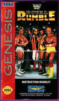 GENESIS Manuals - WWF Royal Rumble
