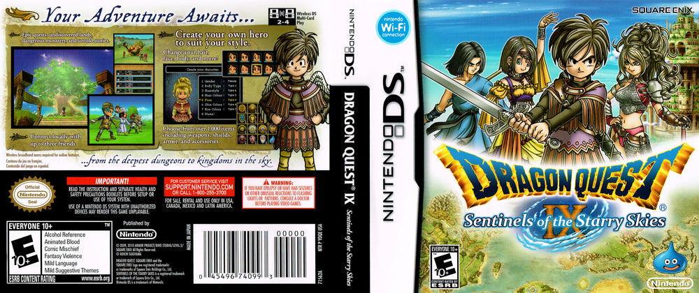 DS - Dragon Quest IX: Sentinels of the Starry Skies [CIB]