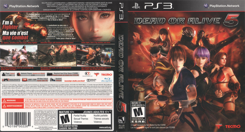 PS3 - Dead or Alive 5