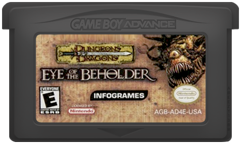 GBA - D&D Eye of the Beholder