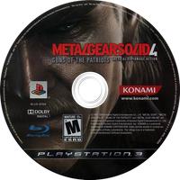 PS3 - Metal Gear Solid 4: Guns of the Patriots