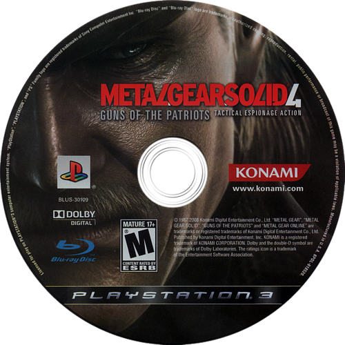 Metal Gear Solid 4: Guns of the Patriots (PS3)