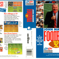 GENESIS - John Madden Football '92 {CIB}