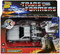 Transformers- “Transformers X Back to the Future” Gigawatt Deluxe Class Poseable Action Figure [New/Sealed]
