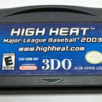 GBA - High Heat Major League Baseball 2003