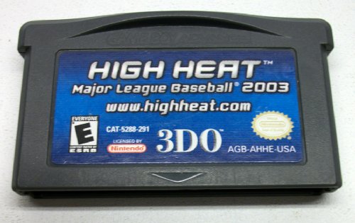 GBA - High Heat Major League Baseball 2003
