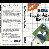 Master System - Reggie Jackson Baseball
