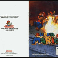 N64 Manuals - Super Mario 64