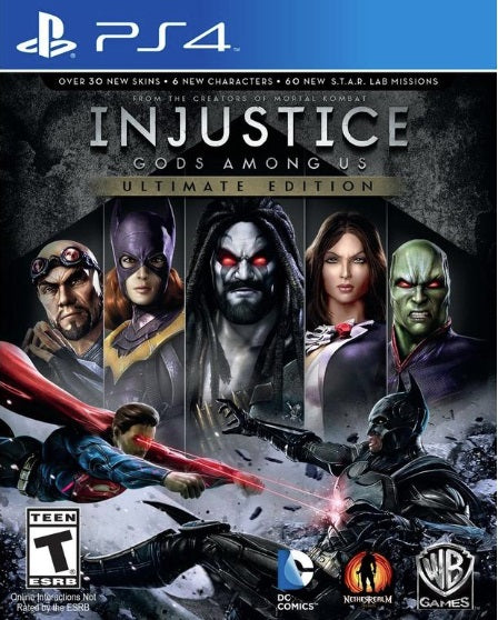 PS4 - Injustice Gods Among Us Ultimate Edition [SEALED]