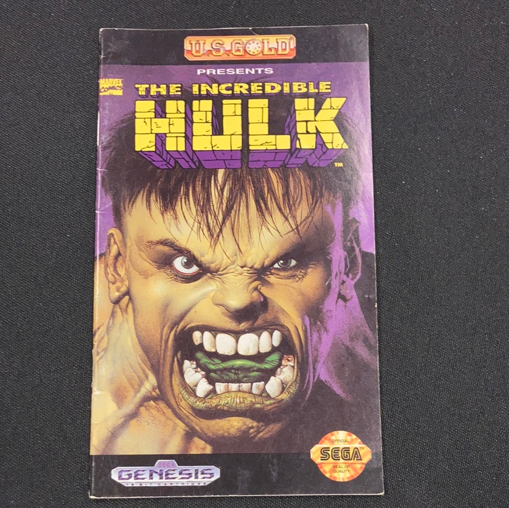 The Incredible Hulk Genesis Manual