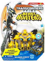 Transformers- “Transformers Prime: Beast Hunters” Autobot Bumblebee (w/ Firing Eagleshot Bow!) Deluxe Class Poseable Action Figure [New/Sealed]

