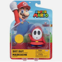 Jakks Super Mario Shy Guy with coin