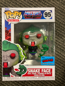 Funko Pop! Snake Face #95 (Con sticker) “Masters of the Universe”