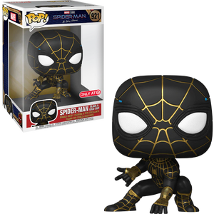 Funko Pop! Jumbo Spider-Man (Black and Gold Suit) “Spider-Man no way home”