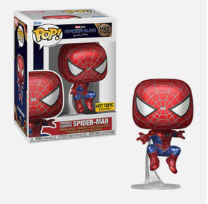 Funko Pop! Friendly Neighborhood Spider-Man (Metallic) #1158