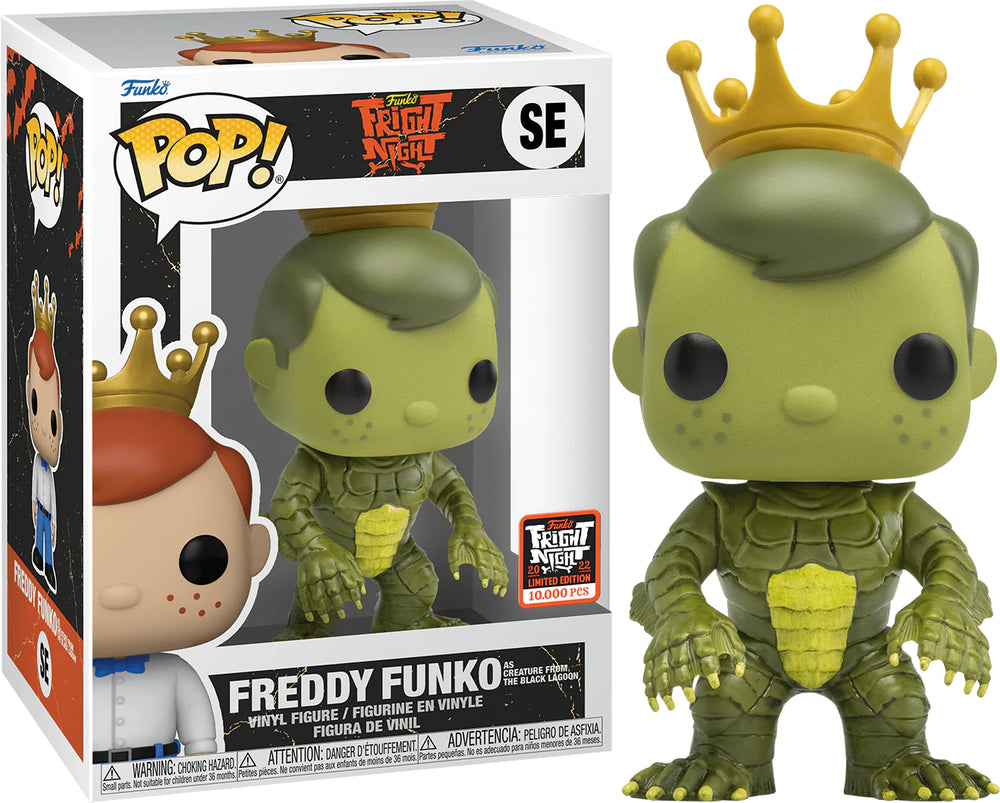 Funko Pop! Freddy Funko (As Creature from the Black Lagoon) “Fright Night 22”