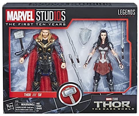 Marvel Studios Legends Series First Ten Years Thor Dark World Set