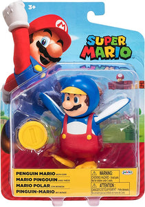 Jakks Penguin Mario (with coin) “Super Mario”