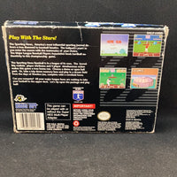 SNES - The Sporting News BaseBall {Complete in Box}
