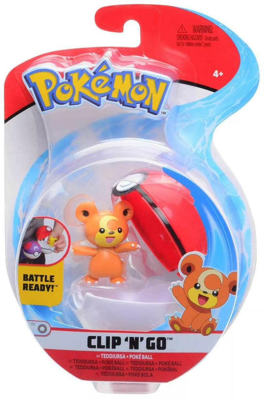 Pokémon Clip N Go “Teddiursa Pokeball”