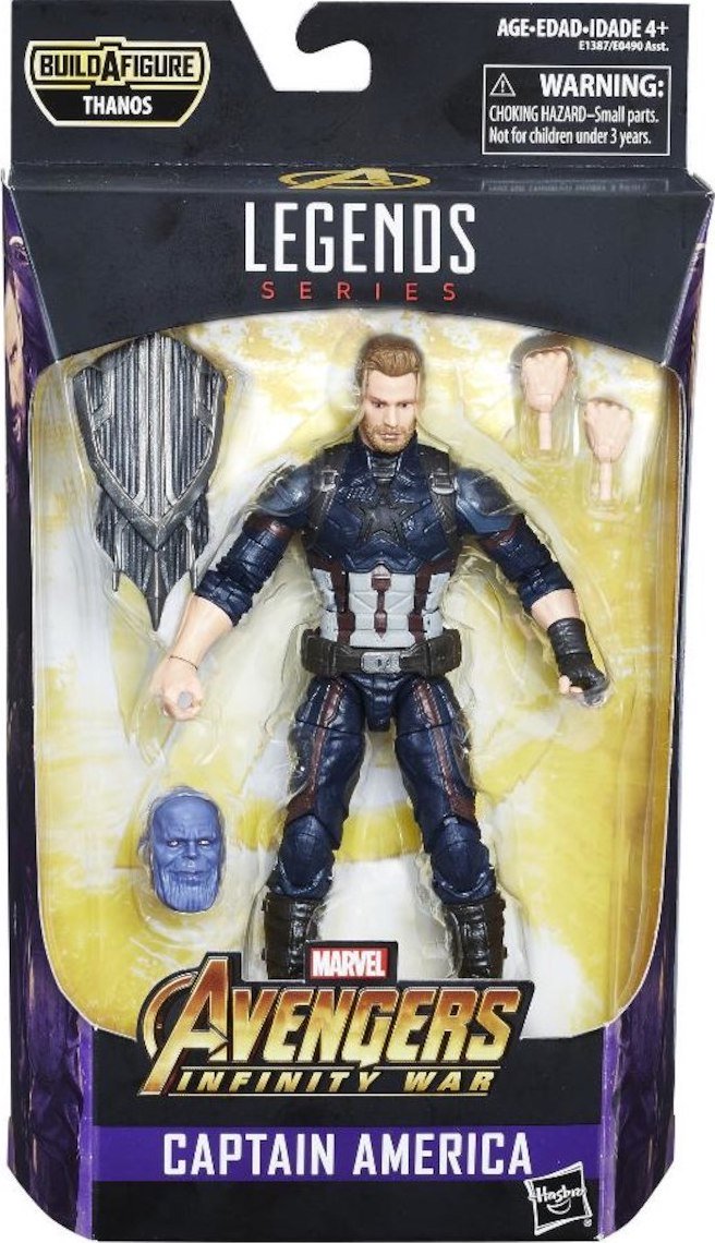 Marvel Legends Infinity War Captain America (Thanos Wave)