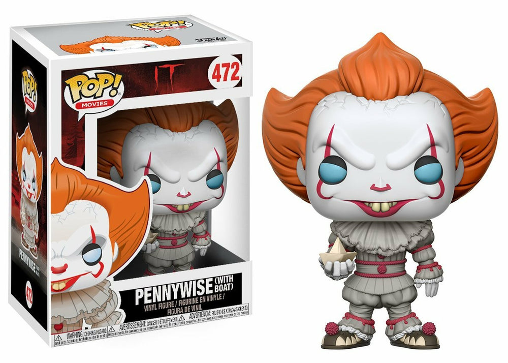 Funko Pop! Pennywise (With Boat) #472 “It”