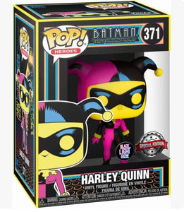Funko POP! Harley Quinn #371 {BLACK LIGHT GLOW}