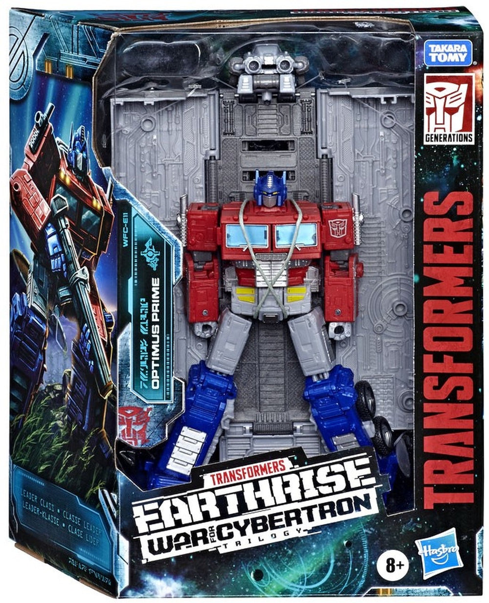 Transformers- Optimus Prime “War for Cybertron Trilogy: Earthrise” Leader Class Figure (New)