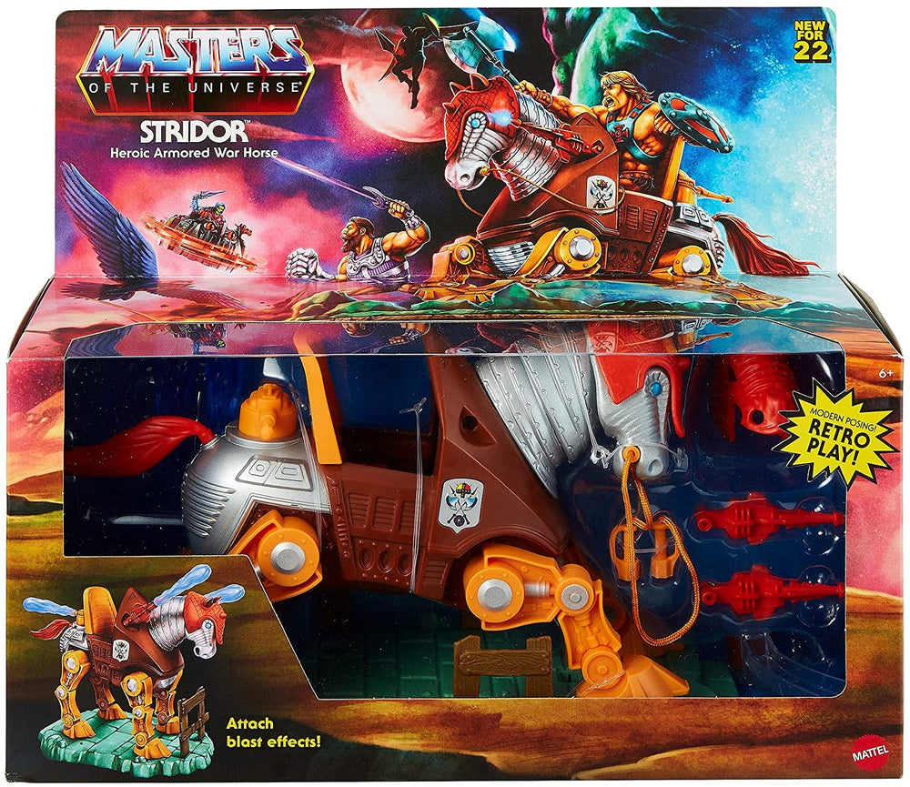 Retro Replay Masters of the Universe Stridor war horse