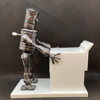 Rare Robot Chicken Robot and Washing machine Jazwares figure