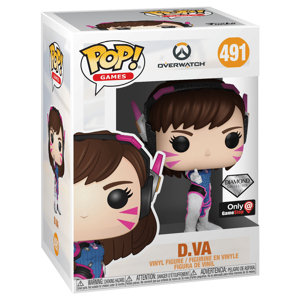 Funko Pop! D.va (Diamond) #491 “Overwatch”