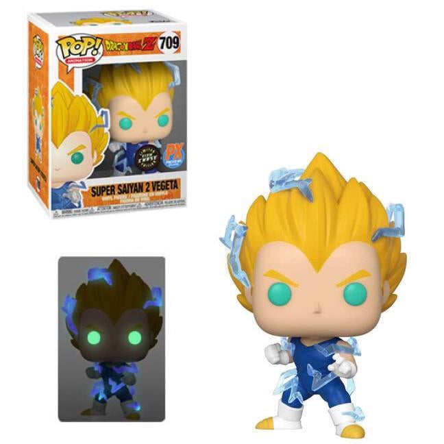 Funko POP! Super Saiyan 2 Vegeta (Glow in the Dark) CHASE #709