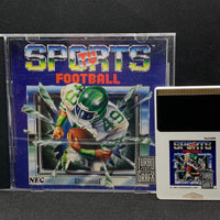 TURBOGRAFX 16 - TV SPORTS FOOTBALL [HUCARD IN CASE]