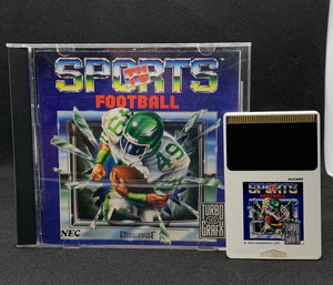 TURBOGRAFX 16 - TV SPORTS FOOTBALL [HUCARD IN CASE]
