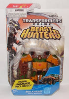 Transformers- “Transformers Prime: Beast Hunters” Bulkhead (Heavy Munitions, Nova Hammer & File Card Included!) Commander Class Poseable Action Figure [New/Sealed]
